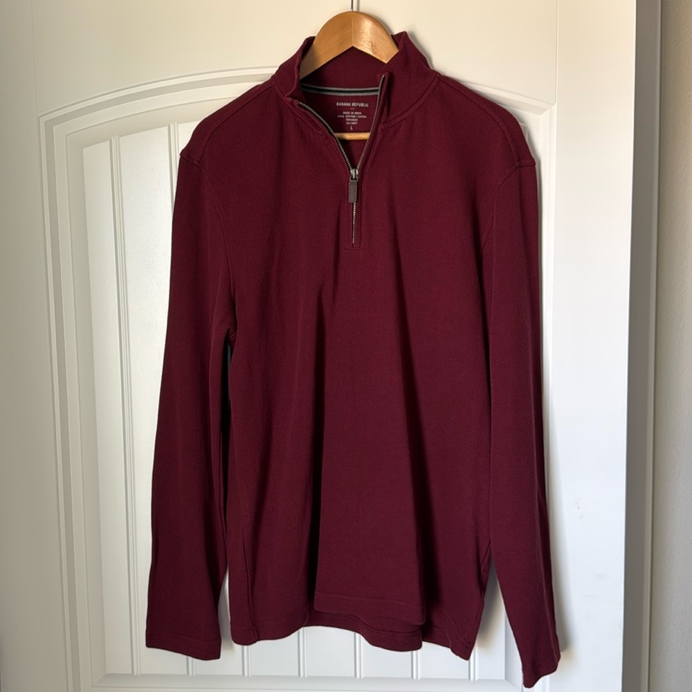 Banana Republic 1/4 Zip Sweater